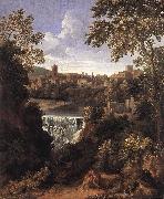 DUGHET, Gaspard The Falls of Tivoli dfg France oil painting reproduction